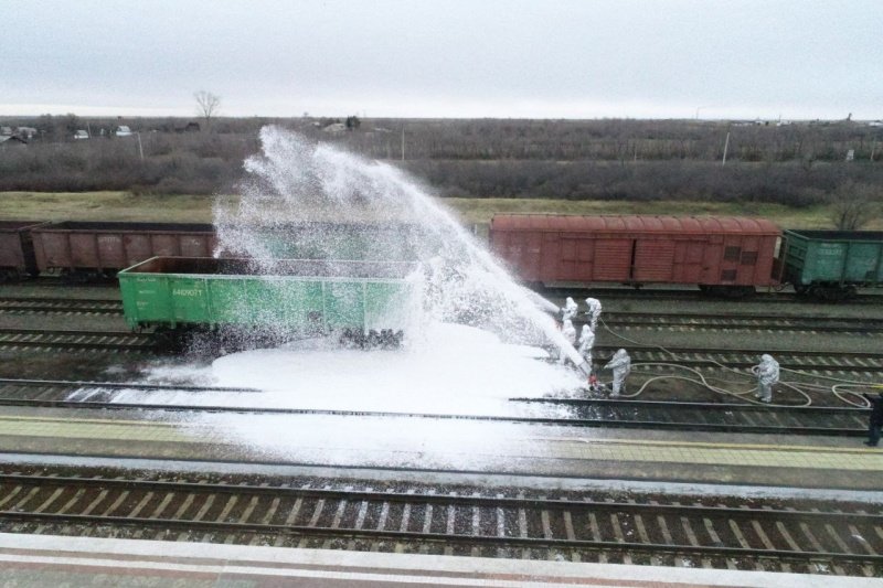 В Славгороде Алтайского края на объекте железнодорожного транспорта проведено плановое антитеррористическое учение
