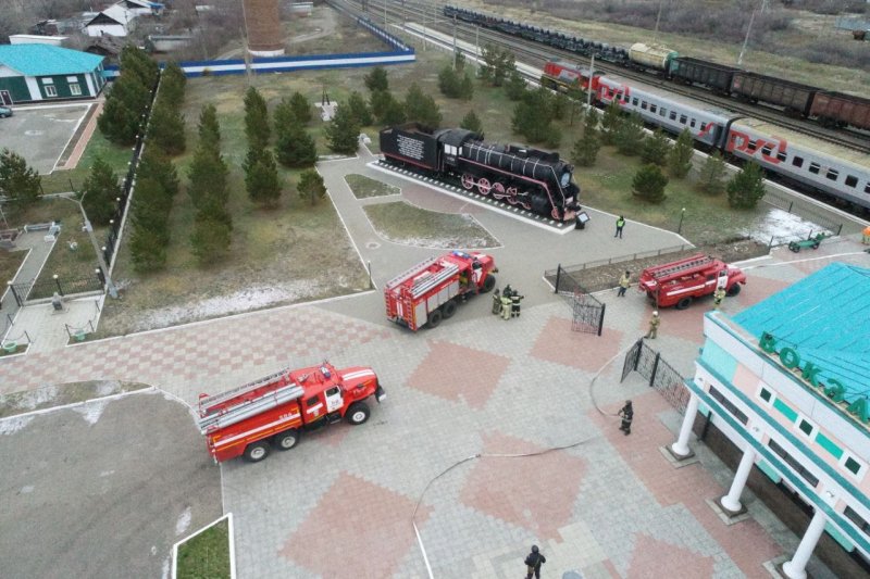 В Славгороде Алтайского края на объекте железнодорожного транспорта проведено плановое антитеррористическое учение